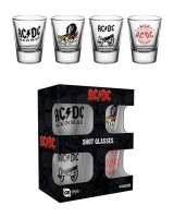 Glasses Short Ac/Dc (4 шт.)