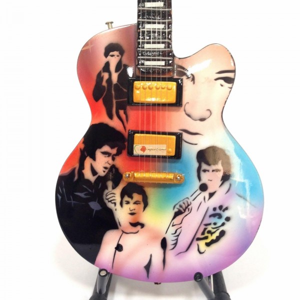 Mini Guitar Replica Elvis Presley Tribute-2