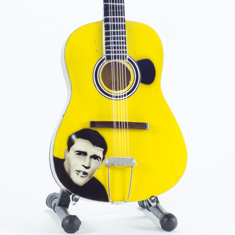 Mini Guitar Replica Jaques Brel