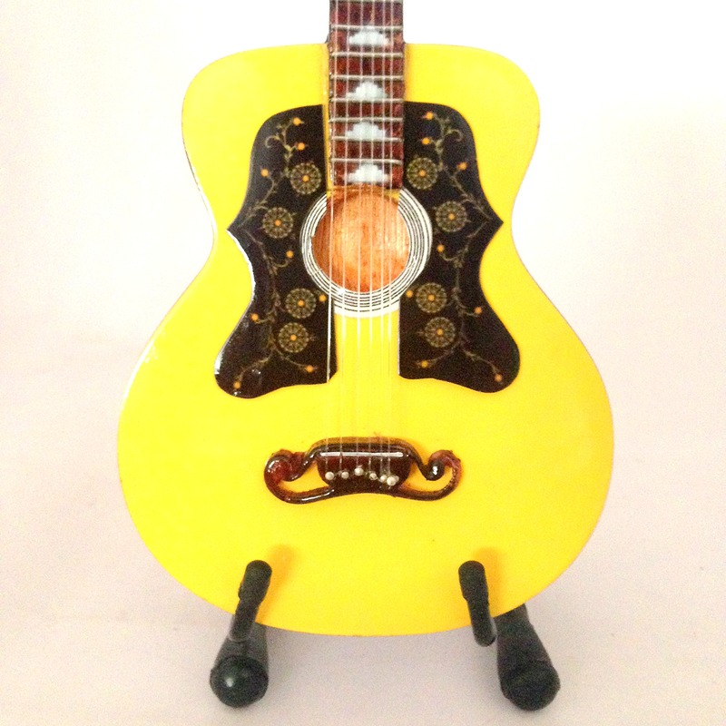 Mini Guitar Replica Rolling Stones Ronnie Wood