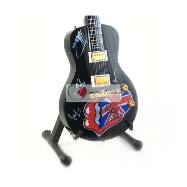 Mini Guitar Replica Rolling Stones Tribute Tongue