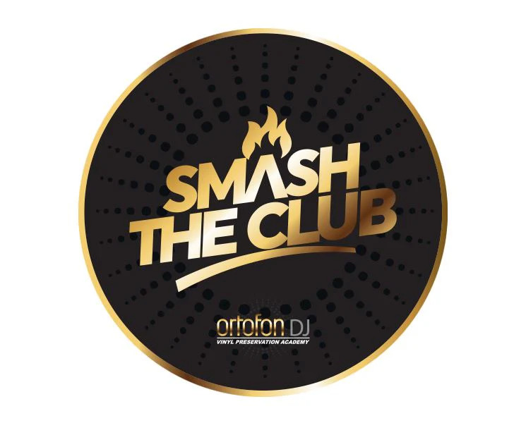 Ortofon DJ Slipmat "Smash The Club" Set (2 pcs.)