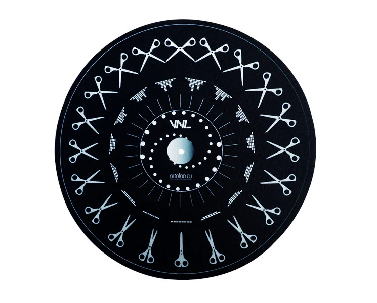 Ortofon DJ Slipmat "In ViNyL We Trust" Set (2 pcs.)