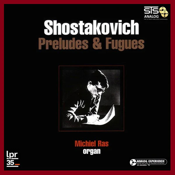 Michiel Ras Shostakovich Preludes & Fugues Master Quality Reel To Reel Tape (1 Reel)