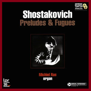 Michiel Ras Shostakovich Preludes & Fugues Master Quality Reel To Reel Tape (1 Reel)