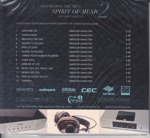Gregor Hamilton Celebrate The Art & Spirit of Music Vol.2 CD