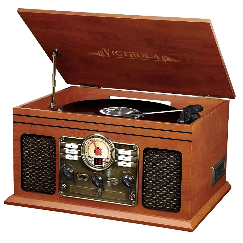 Victrola VTA-200B Wood