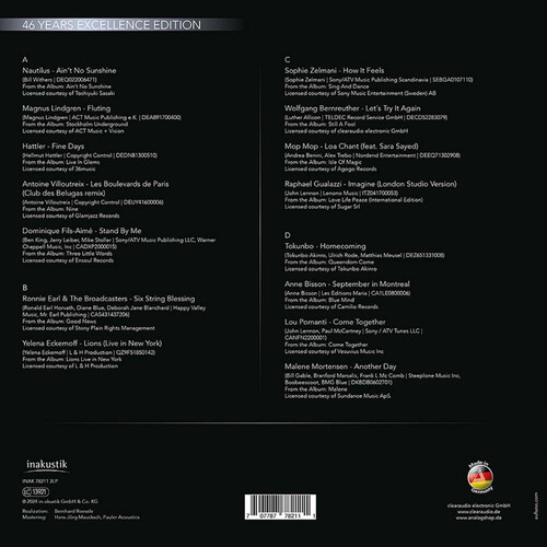 Various Artists Clearaudio: 46 Years Excellence Edition Concept Signature (2 LP)
