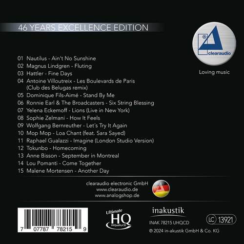 Various Artists Clearaudio: 46 Years Excellence Edition UHQCD