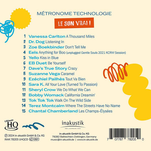Various Artists Metronome Technologie: Le Son Vrai! UHQCD