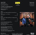 Salvatore Accardo & Laura Manzini Beethoven Sonatas for Violin and Piano No 4 & No 8 Transparent Vinyl