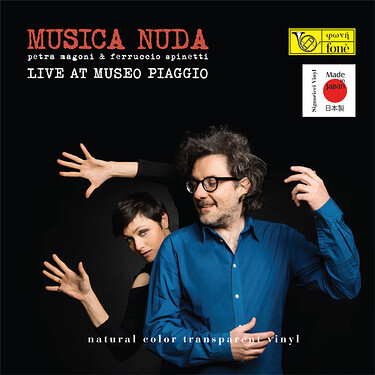Musica Nuda Live At Museo Piaggio 45RPM Transparent Vinyl