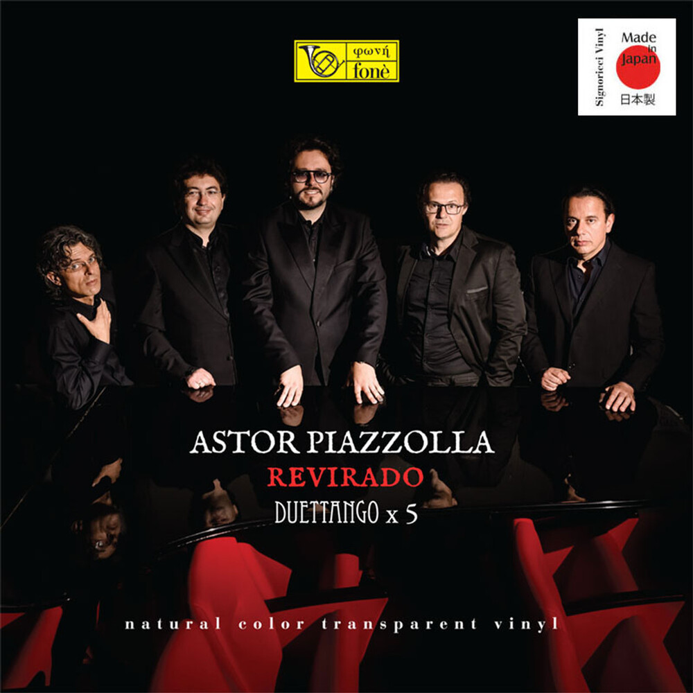 Duettango x 5 Astor Piazzolla Revirado Transparent Vinyl