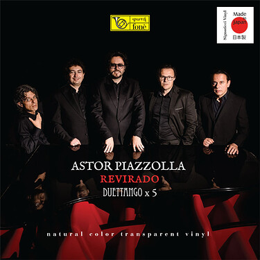 Duettango x 5 Astor Piazzolla Revirado Transparent Vinyl