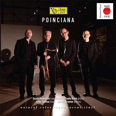 Scott Hamilton, Paolo Birro, Aldo Zunino & Alfred Kramer Poinciana Transparent Vinyl