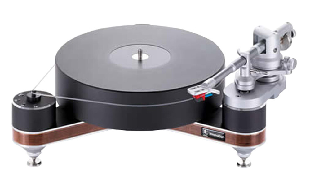 Clearaudio Innovation Compact Without Tonearm Natural Wood/Parts Black/Platter Black