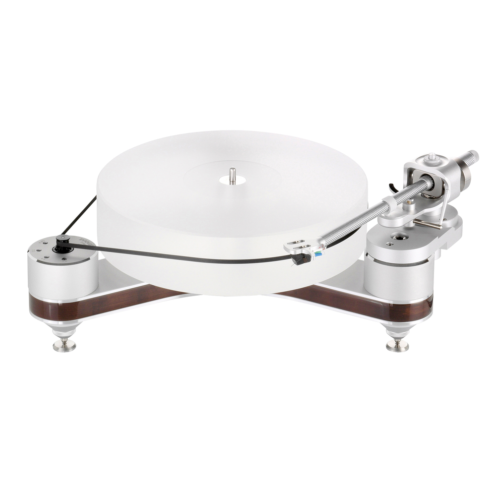 Clearaudio Innovation Compact Without Tonearm Natural Wood/Parts Silver/Platter Acrylic