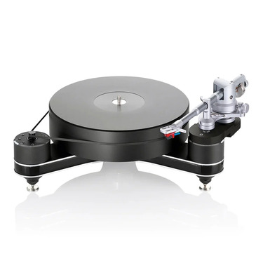 Clearaudio Innovation Compact Without Tonearm Black Lacquer/Parts Black/Platter Black