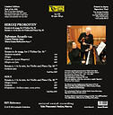 Salvatore Accardo, Laura Gorna & Maria Grazia Bellocchio Prokofiev Sonate for Violin and Piano Op.56 and Op.80 Transparent Vinyl