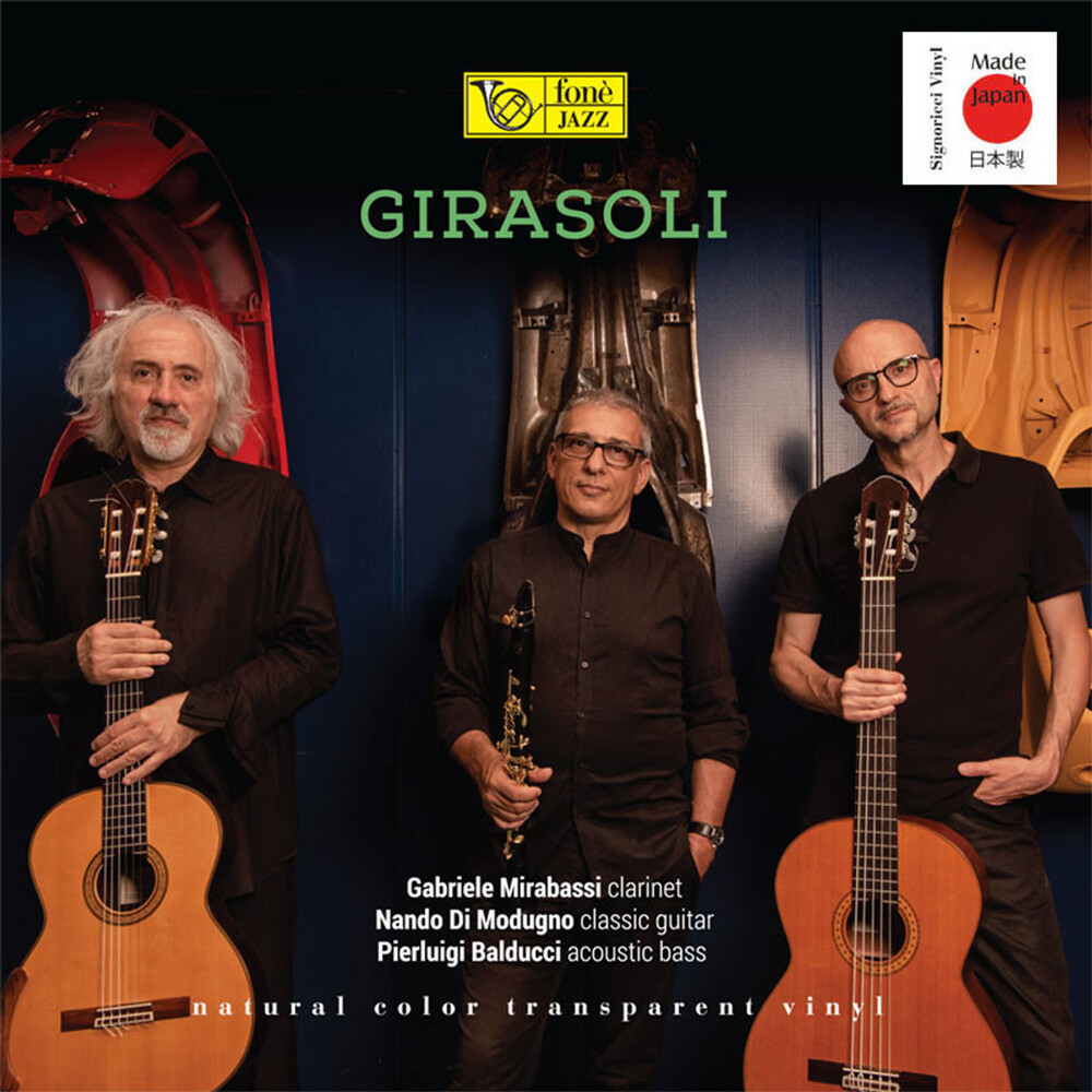 Gabriele Mirabassi, Nando Di Modugno & Pierluigi Balducci Girasoli Transparent Vinyl