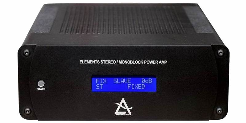 Leema Acoustics Power Amp Black