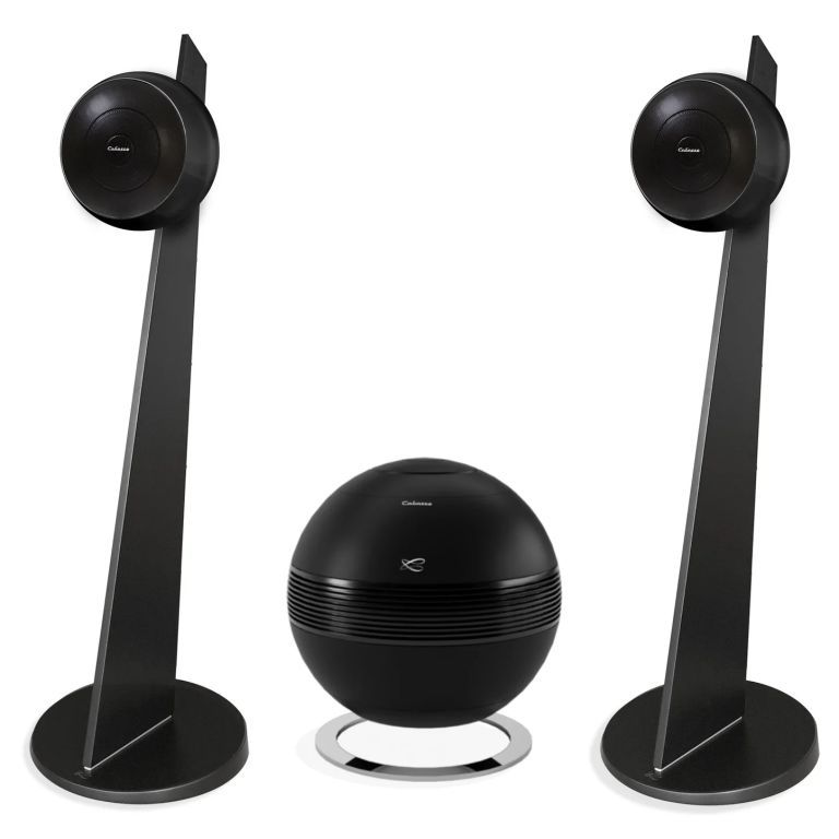 Cabasse PEARL SUB BLACK & 2x BALTIC ON STAND BLACK / BLACK
