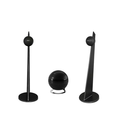 Cabasse PEARL SUB BLACK & 2x IO³ ON STAND BLACK / BLACK
