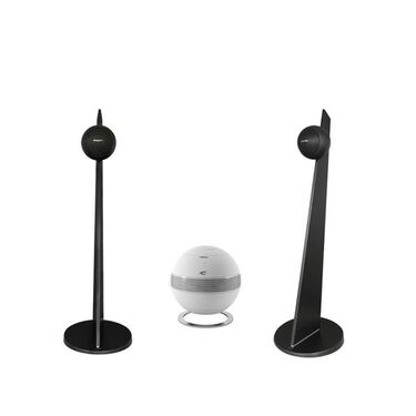 Cabasse PEARL SUB WHITE & 2x IO³ ON STAND BLACK / BLACK