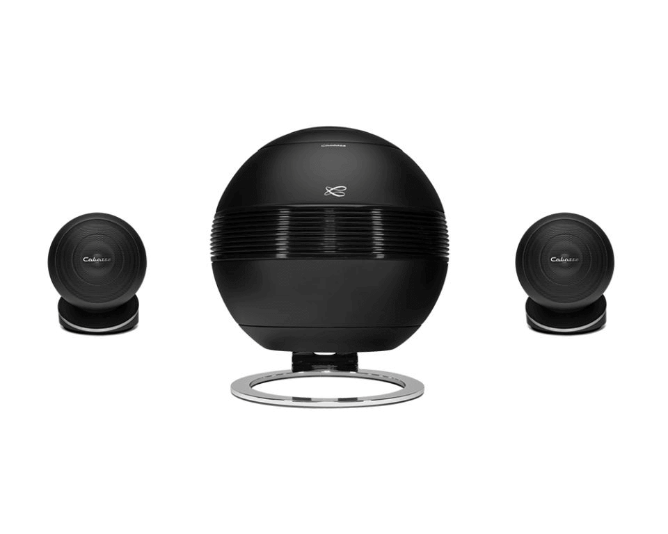 Cabasse PEARL SUB BLACK & 2x IO³ ON BASE BLACK