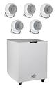 Cabasse Eole 5.1W SE 5 x Eole Sat White / Orion White
