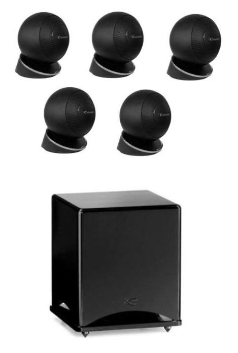 Cabasse iO3 5.1 Set 5 x io3 Sat Black / Santorin 25 Black