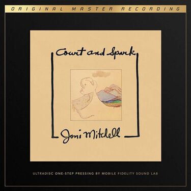 Joni Mitchell Court and Spark 45RPM SuperVinyl Ultradisc One-Step Box Set (2 LP)