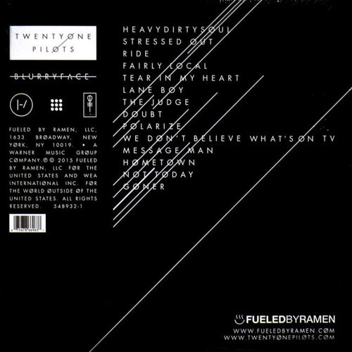 Twenty One Pilots Blurryface (2 LP)