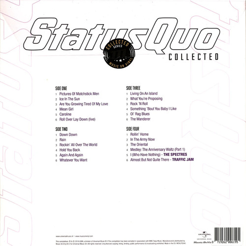 Status Quo Collected (2 LP)