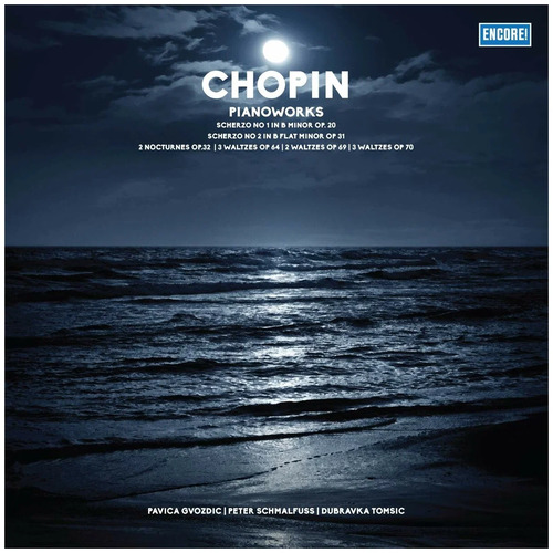 Pavica Gvozdic, Peter Schmalfuss, Dubravka Tomsic Chopin: Pianoworks
