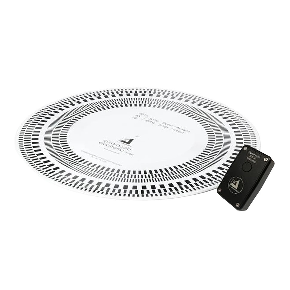 Clearaudio Stroboscope Test Record + Speed Light V2