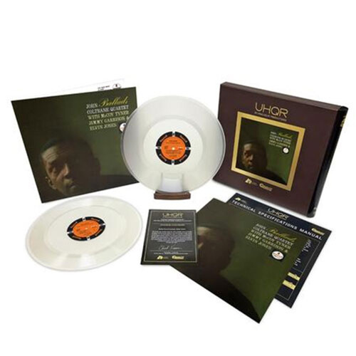John Coltrane Quartet Ballads UHQR Clarity Vinyl 45RPM Box Set (2 LP)