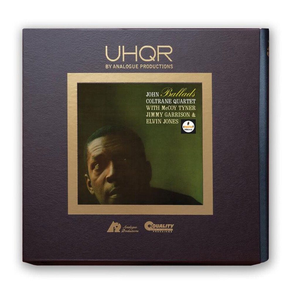John Coltrane Quartet Ballads UHQR Clarity Vinyl 45RPM Box Set (2 LP)