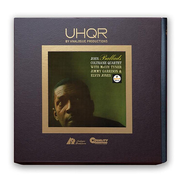 John Coltrane Quartet Ballads UHQR Clarity Vinyl 45RPM Box Set (2 LP)
