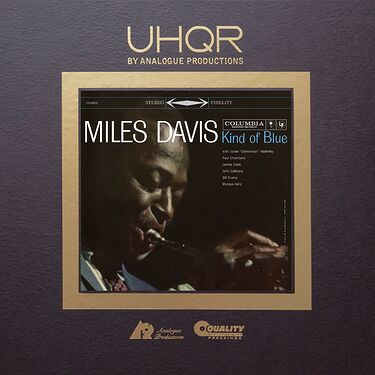 Miles Davis Kind Of Blue UHQR Clarity Vinyl 45RPM Box Set (2 LP)