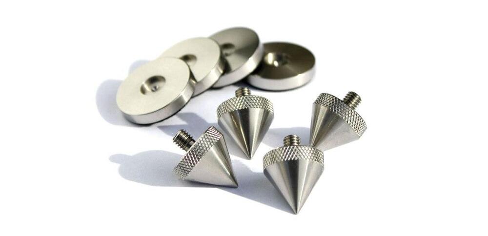 IsoTek M6 Spike & Shoe Upgrade Kit Set (4+4 pcs.)