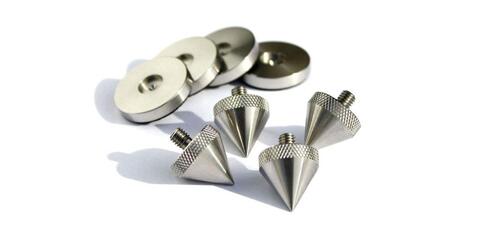 IsoTek M6 Spike & Shoe Upgrade Kit Set (4+4 pcs.)