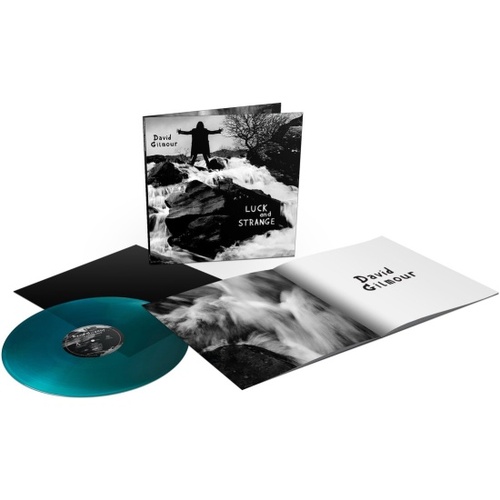 David Gilmour Luck and Strange Translucent Sea Blue Vinyl