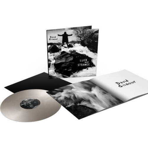 David Gilmour Luck and Strange Opaque Silver Vinyl