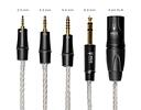 Meze Mono 3.5 mm to 4.4 mm - 1.3 m Silver-Plated PCUHD Premium Cable