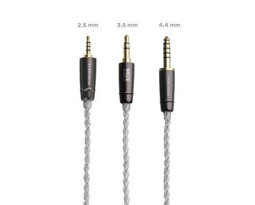 Meze MMCX to 3.5 mm Silver Plated Upgrade Cable