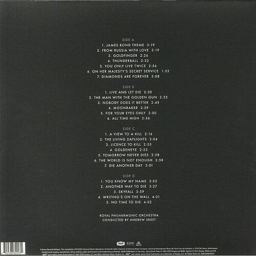 OST Bond 25 by The Royal Philharmonic Orchestra (2 LP)