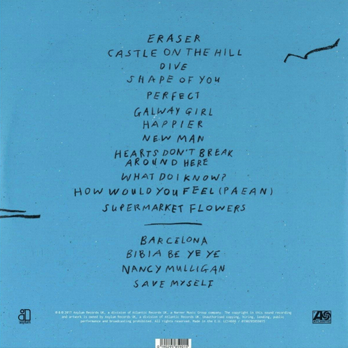 Ed Sheeran Divide 45RPM (2 LP)
