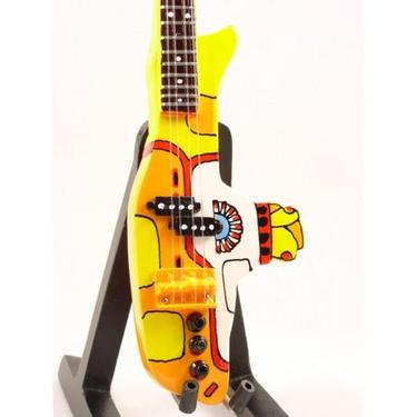 Mini Guitar Replica The Beatles Paul McCartney Bass Yellow Submarine