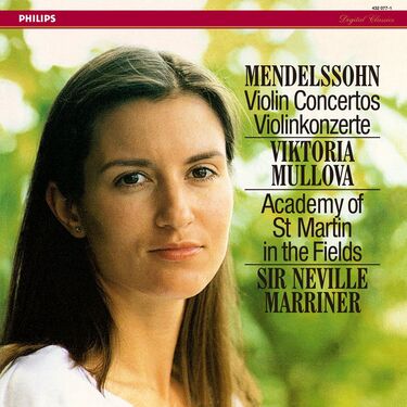 Viktoria Mullova, Sir Neville Mariner & Academy of St.Martin Mendelssohn Violin Concertos